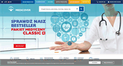Desktop Screenshot of medicover.pl