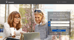 Desktop Screenshot of online.medicover.ro